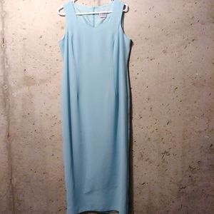 R&M Richards Long light blue dress